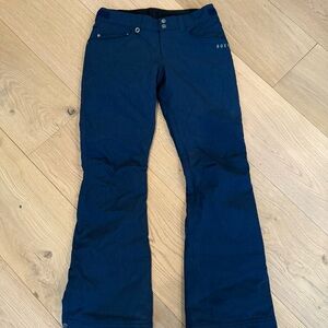 Roxy navy snowboarding ski pants Size small
